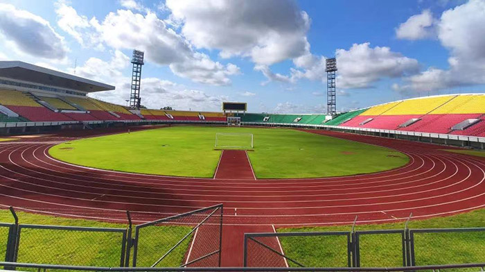 援貝寧國(guó)家體育場(chǎng)